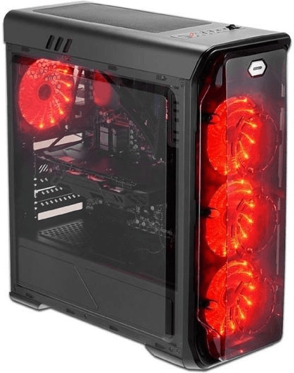 LC Power Gaming 988B - Red Typhoon