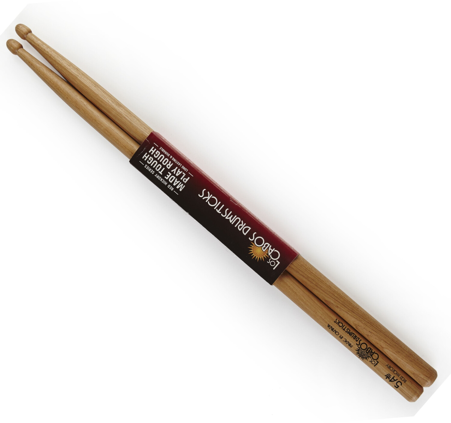 Los Cabos 5A Red Hickory Sticks Wood Tip