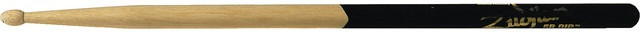 Zildjian 5B Black-DIP Natural Finish Wood Tip