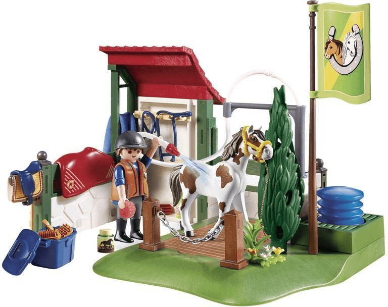 Buy Playmobil Country Horse Grooming Station 6929 from 16.69
