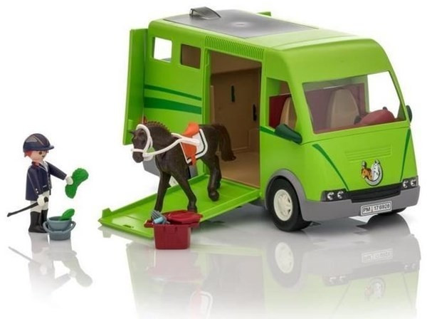 Playmobil Cavalier avec van et cheval 6928 