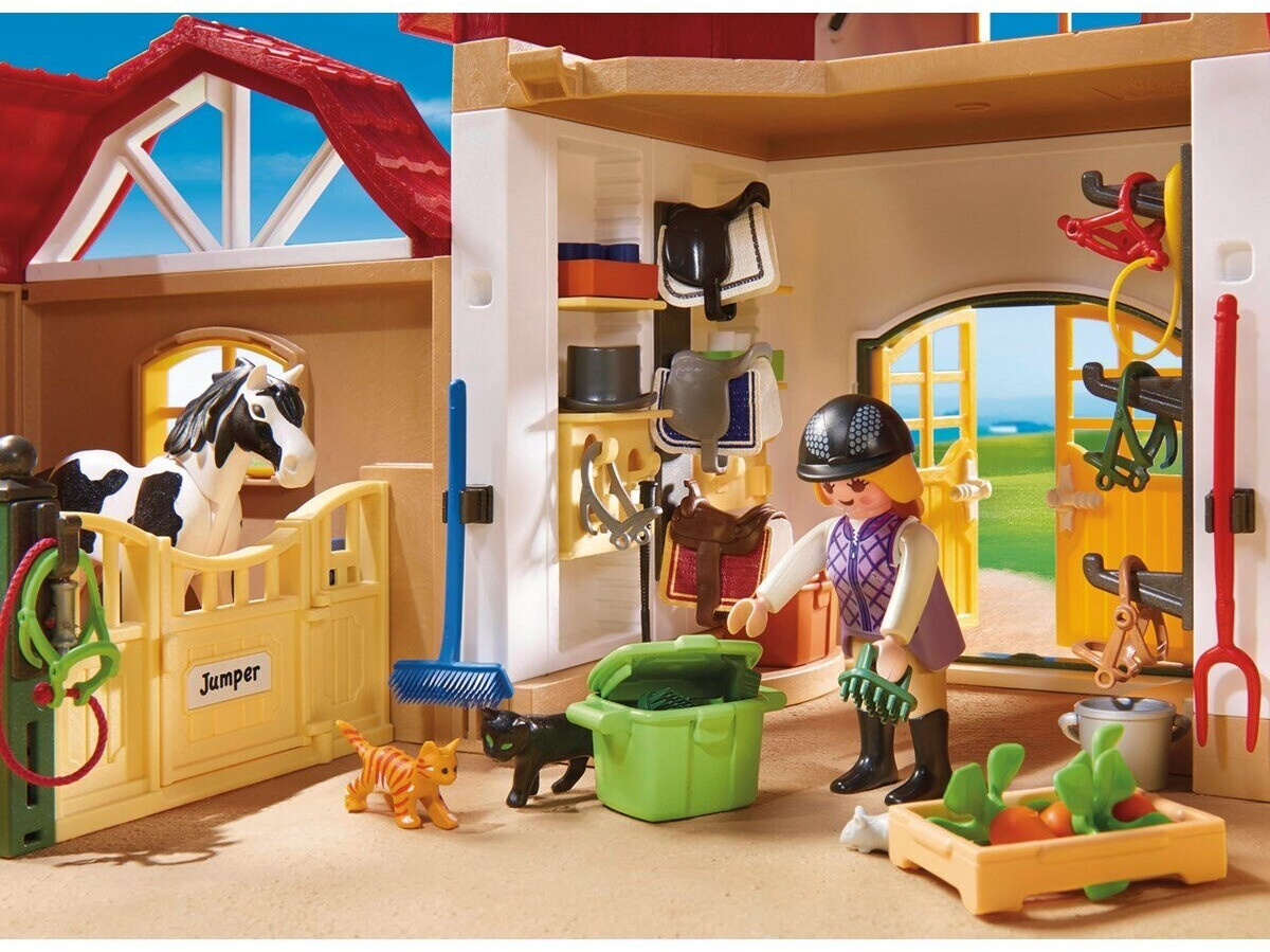 Playmobil Country Grande Maneggio 6926 a 79 00 oggi