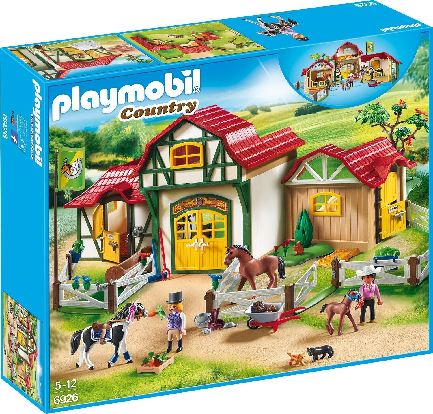 Soldes Playmobil Club d'équitation (6926) 2024 au meilleur prix sur