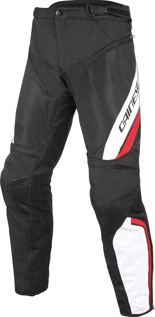 Dainese Pantalon Drake Air D-Dry noir/blanc/rouge