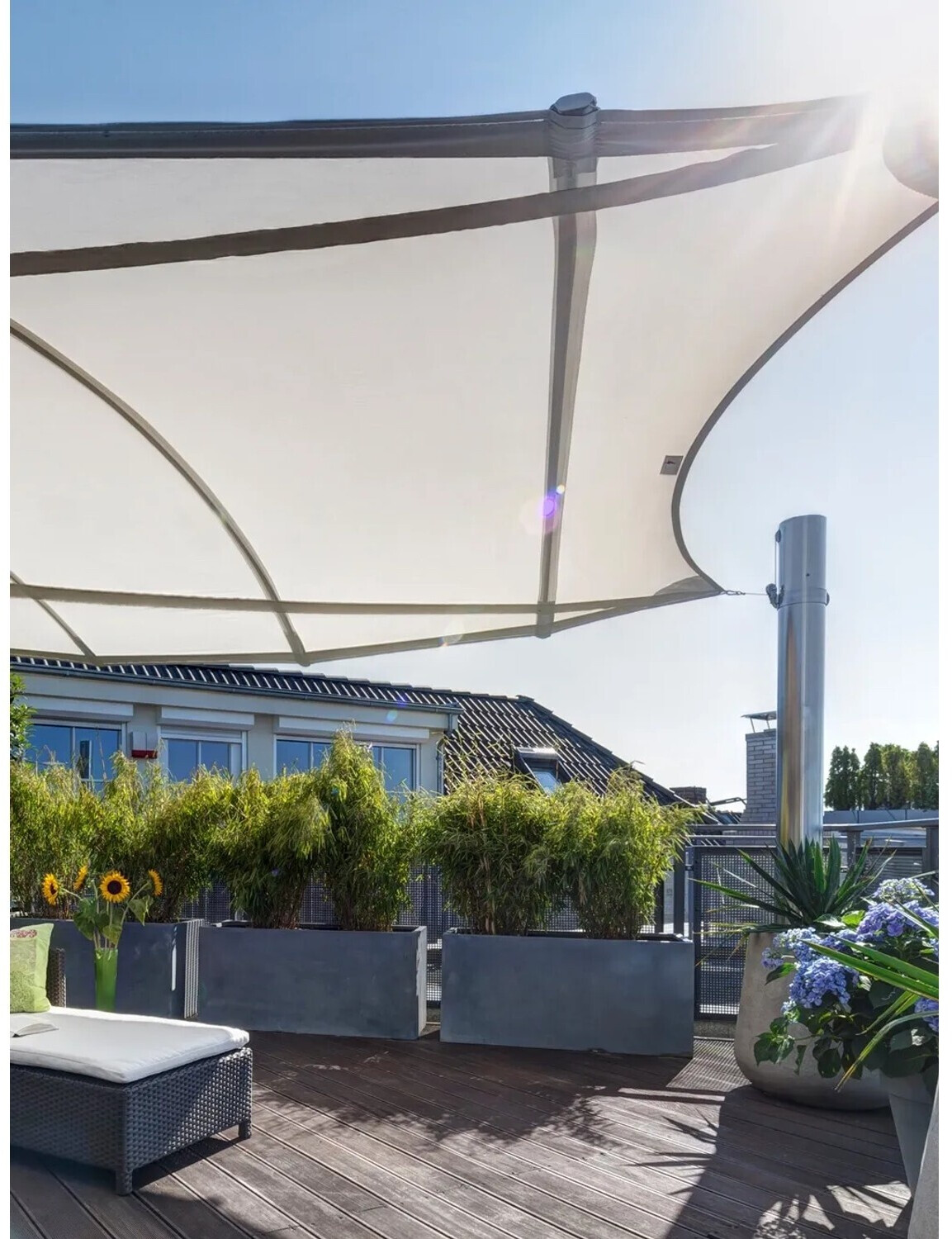 Pflanzwerk Pflanzwerk Tub grey 40x80x40cm - view 6