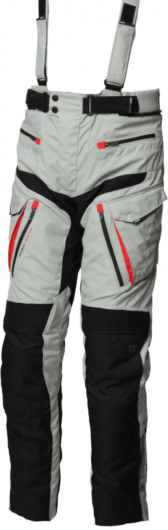 Modeka Pantalon X-Renegade noir/gris clair