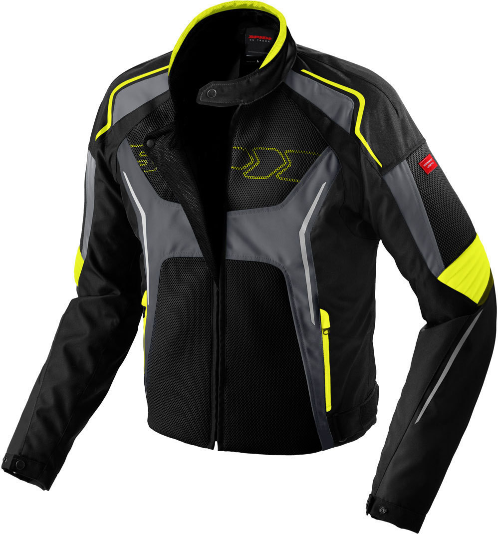 Spidi Blouson Warrior Net noir/jaune