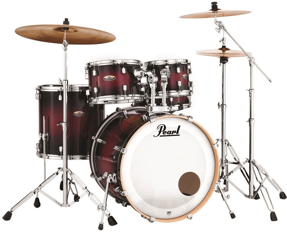 Pearl Decade Maple DMP925S/C Gloss Deep Red Burst 261
