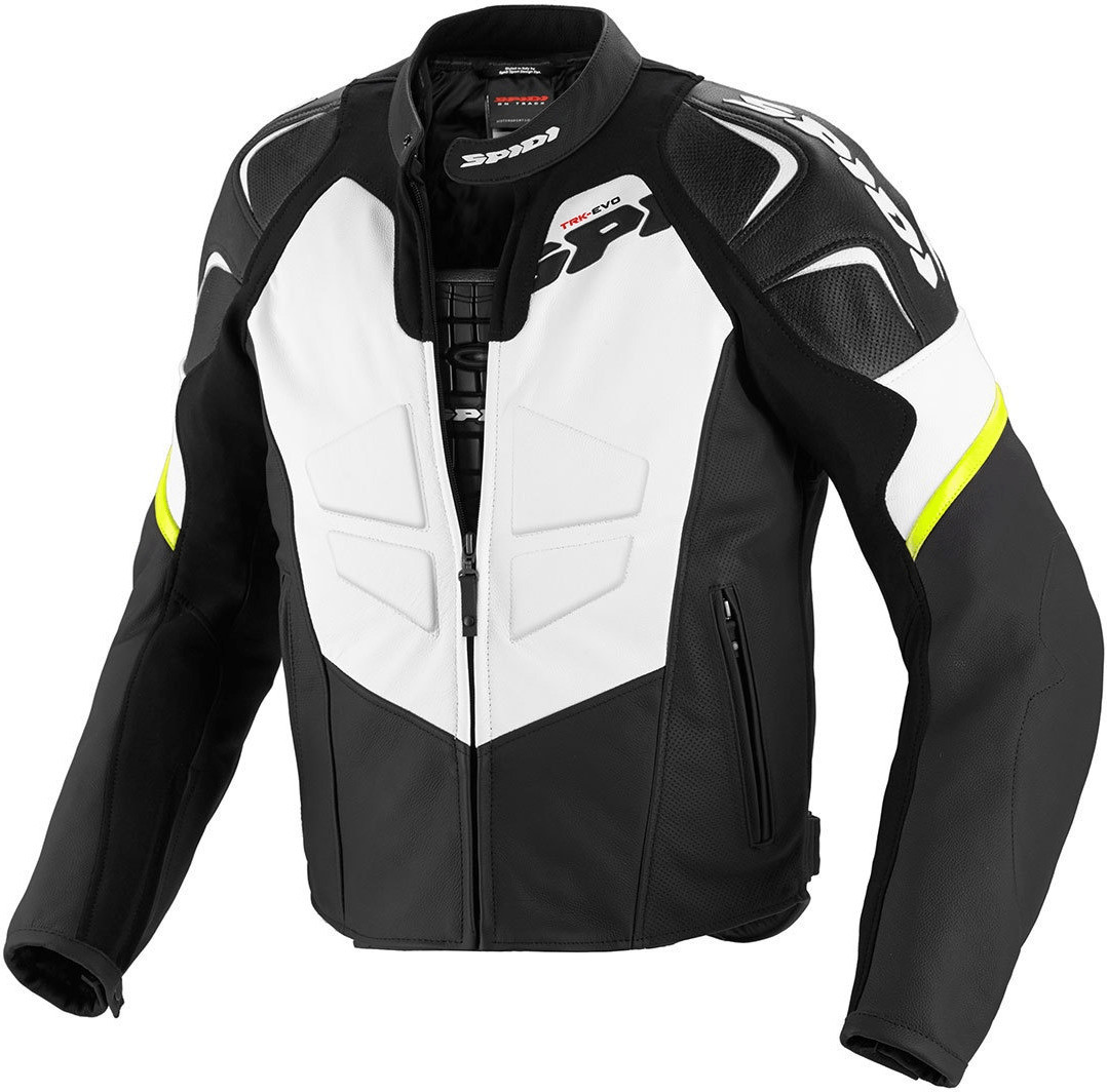 Spidi Blouson TRK Evo noir/blanc/jaune