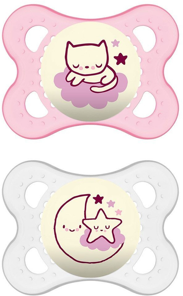 MAM Tétine Mini Ulti Night Silicone 0-6 mois