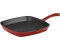 Cuisinart CI30-23CR Chef's Classic Enameled Cast Iron 9-1/4-Inch Square Grill Pan, Cardinal Red