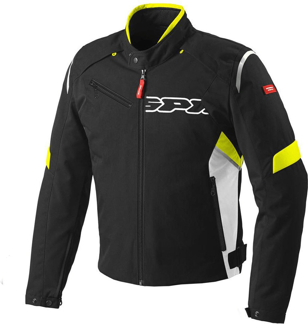 Spidi Blouson Flash Tex noir/jaune
