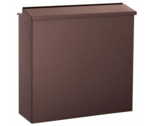Max Knobloch Zaunbriefkasten Chicago braun RAL 8017 Briefkasten 17 Liter