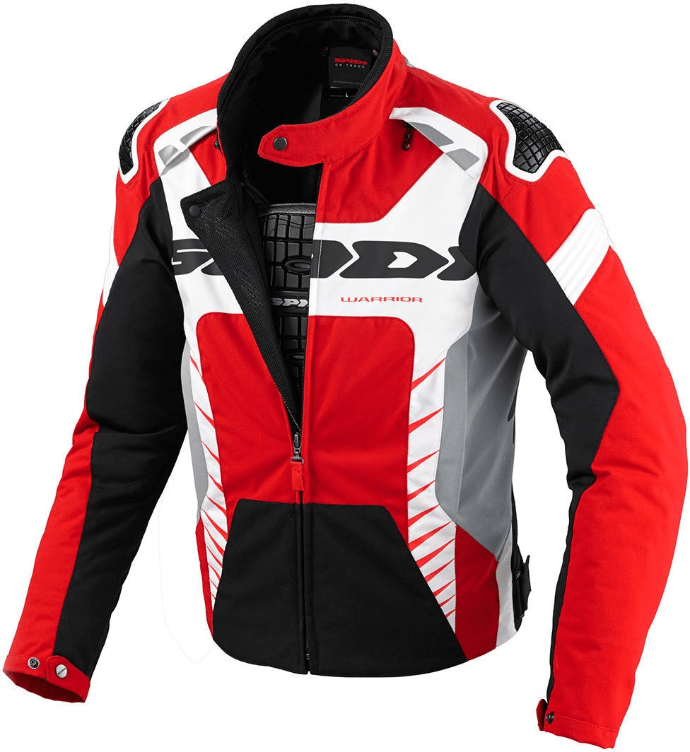 Spidi Blouson Warrior Tex rouge/noir/blanc