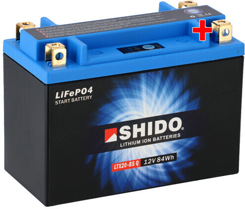 12-BS Motorrad Batterie 12V LiFePO4 lithium-ionen Batterie 420CCA