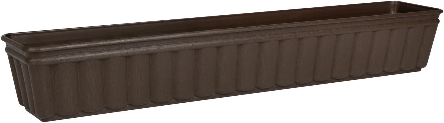 Emsa Balcone bac à fleurs 100x17x15cm Wooden Dark Brown