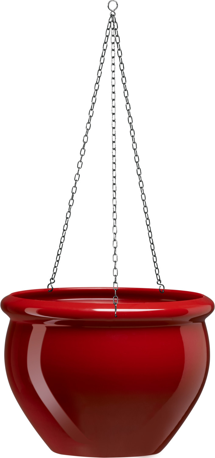 Emsa Siena Nobile jardinière suspendue 26x19cm rouge rubis