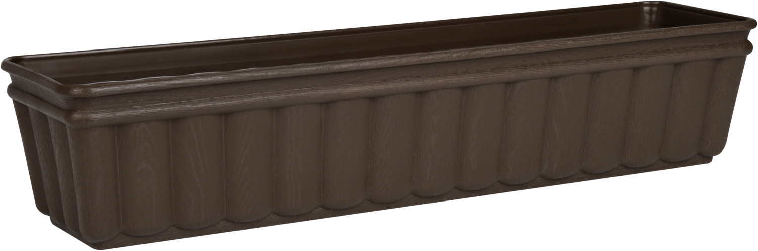 Emsa Balcone bac à fleurs 75x17x15cm Wooden Dark Brown
