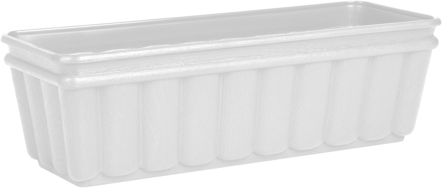 Emsa Balcone bac à fleurs 50x17x15cm Wooden White