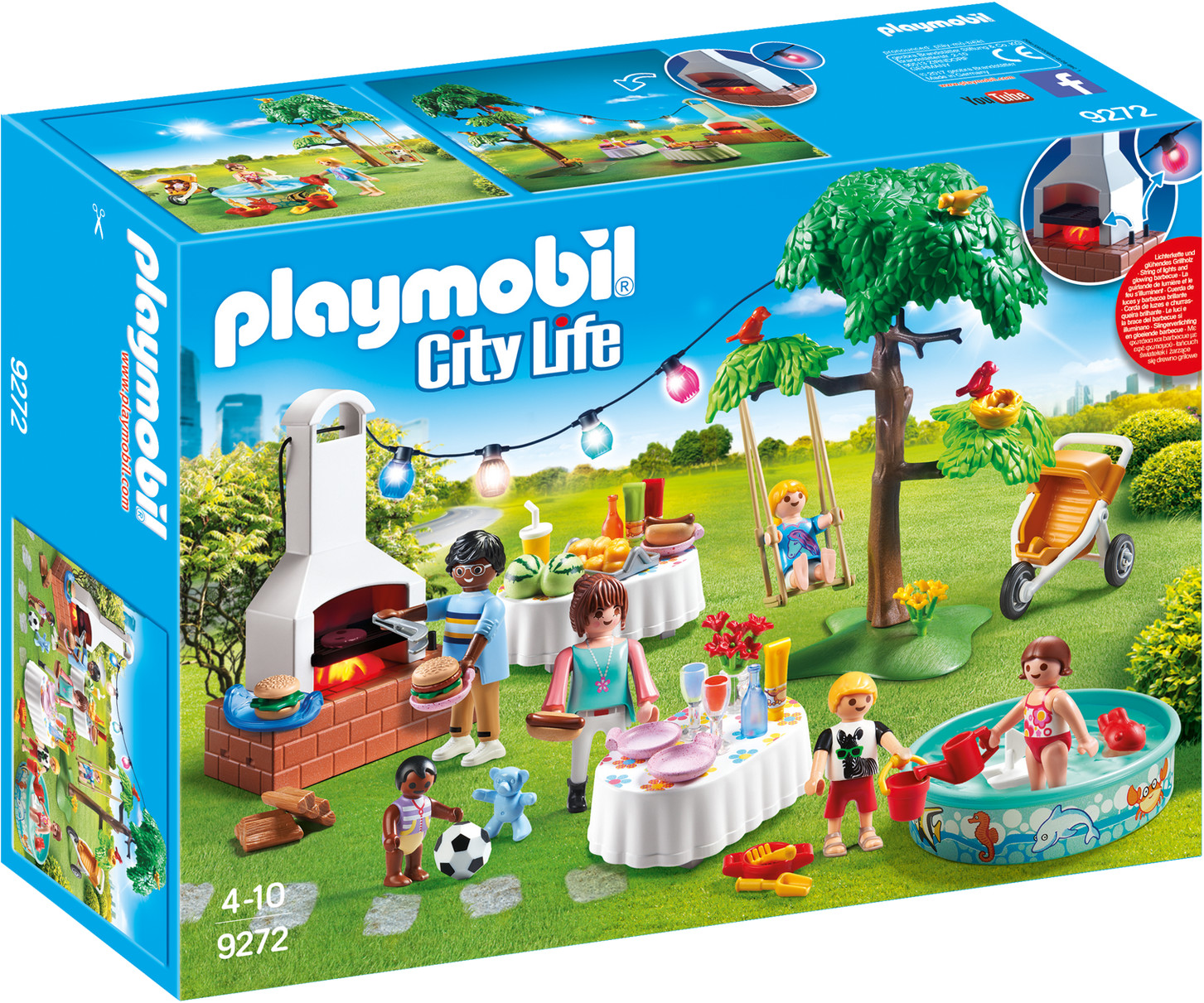Photos - Toy Car Playmobil City Life - Housewarming Party  (9272)