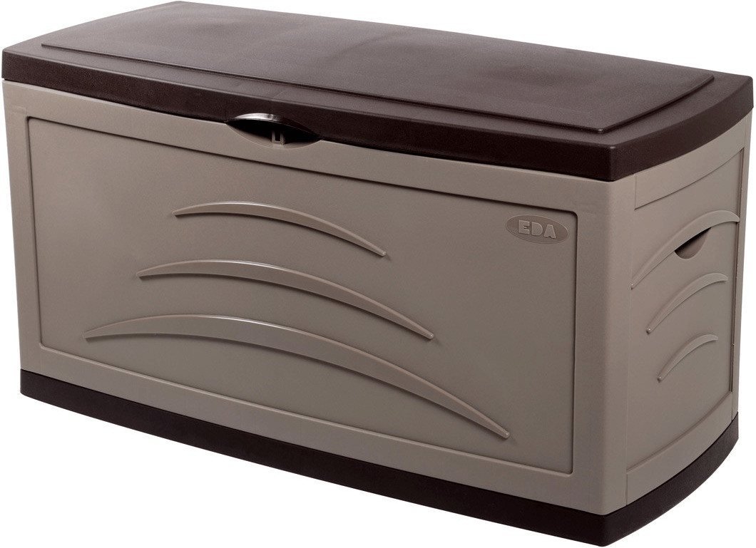 EDA Malle de jardin Serena 500 L taupe