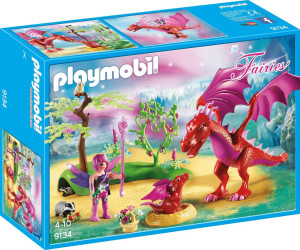 Playmobil Fairies Dragon Con Bebe 9134 Desde 28 99 Compara Precios En Idealo