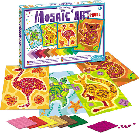 Sentosphère Gemshop Mosaïc'Art opaque aborigène