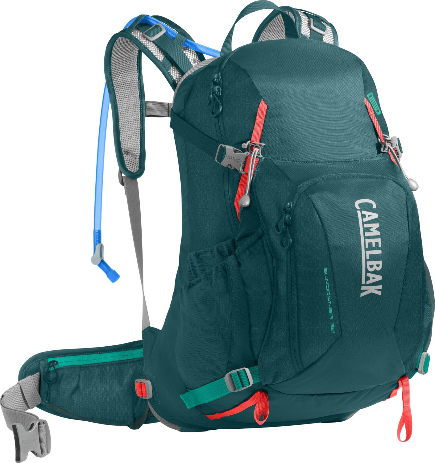 Camelbak Sundowner LR 22 deep teal/hot coral