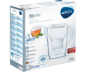 Compra Jarra Filtrante de Agua Brita Glass 2.4L + Filtro de Agua