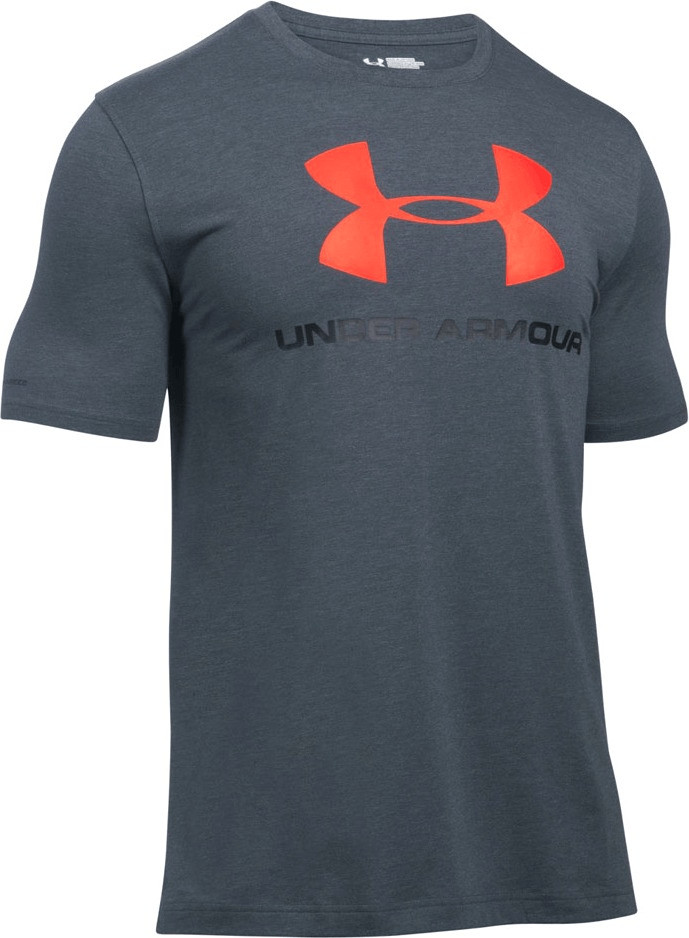 Under Armour Men's Graphic T-Shirt UA Sportstyle Logo stealth gray medium heather