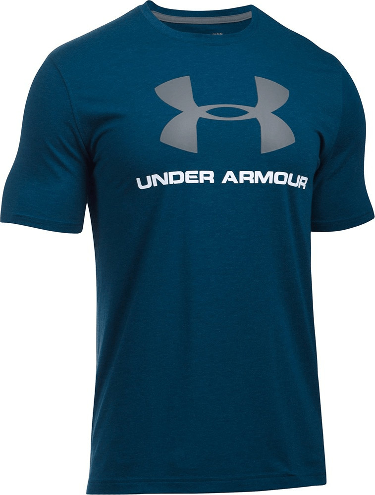 Under Armour Men's Graphic T-Shirt UA Sportstyle Logo blackout navy medium heather