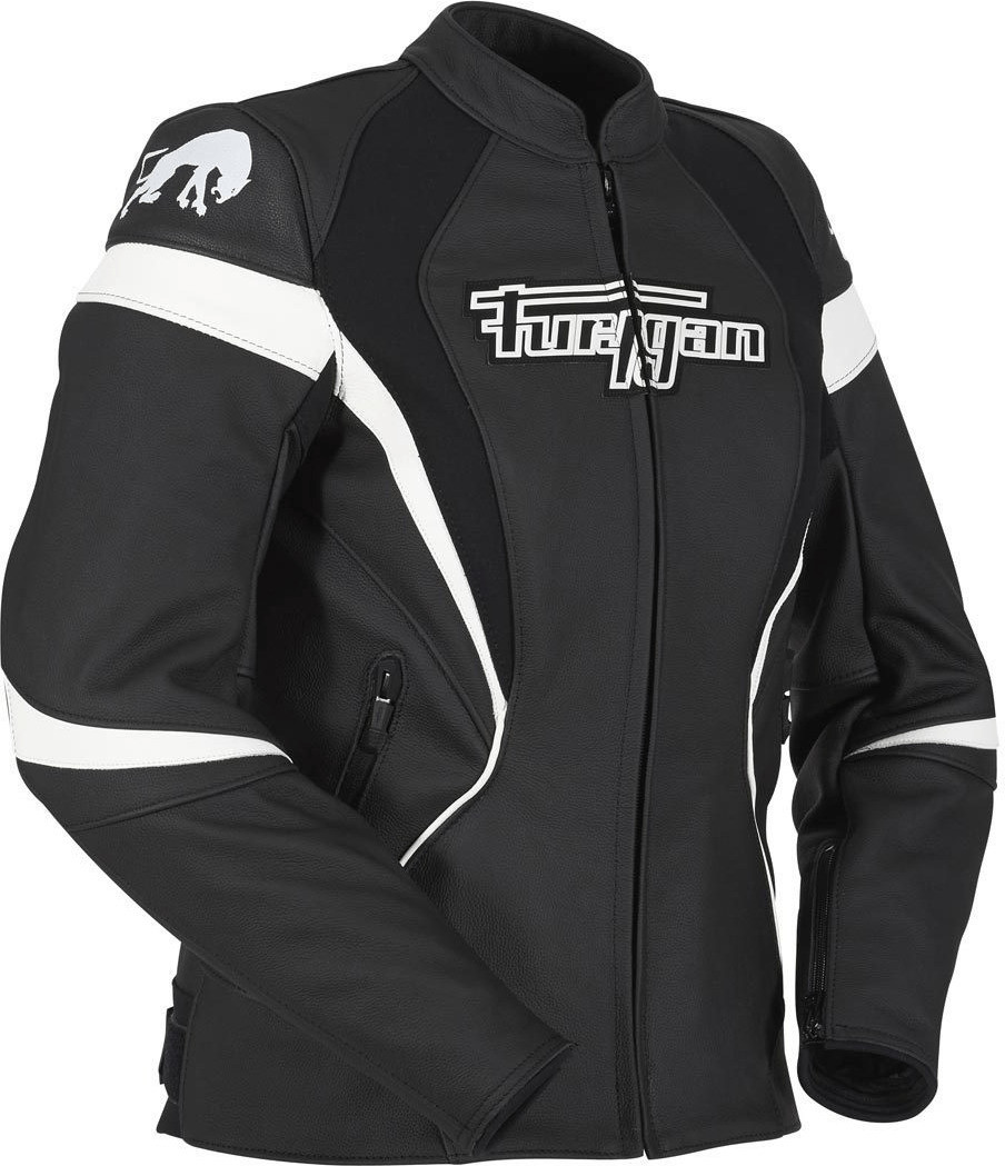 Furygan Blouson Xenia Racing Lady noir/blanc