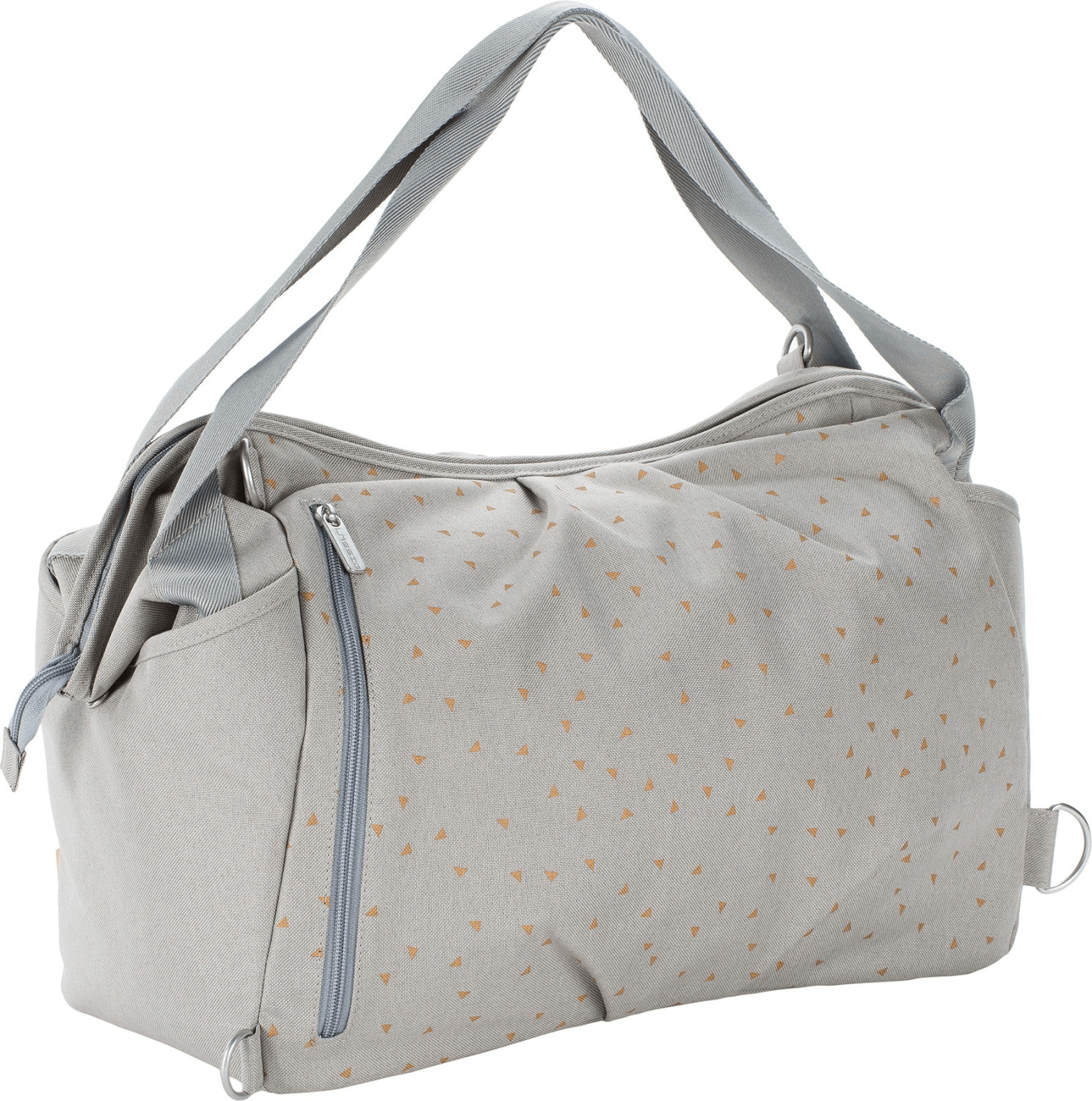 Lässig Sac à langer Casual Twin Bag Triangle gris clair