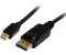 StarTech 2m Mini DisplayPort 1.2 auf DisplayPort Adapterkabel - St/St schwarz