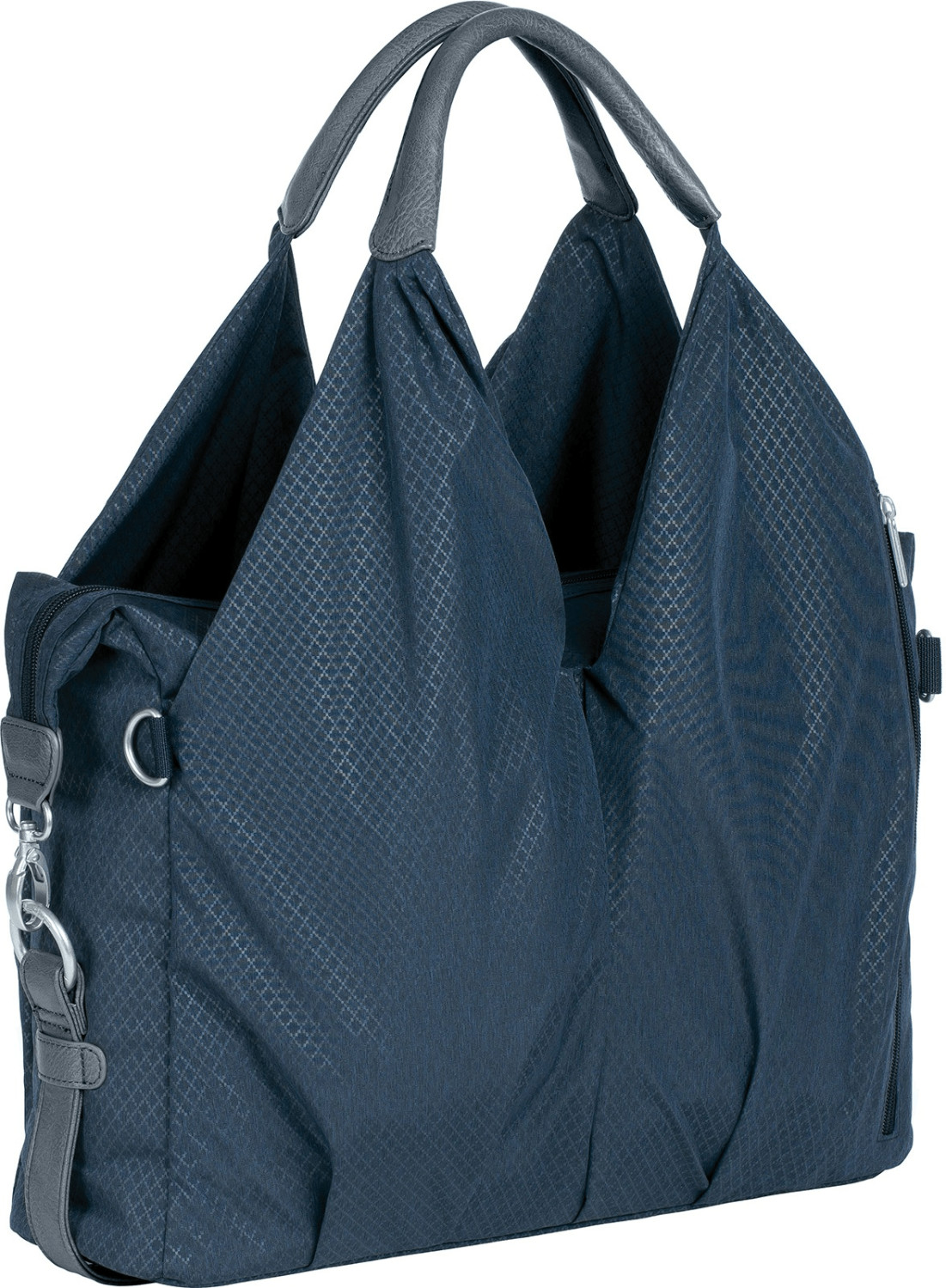 Lässig Sac à langer Green Label Neckline Spin Dye blue melange