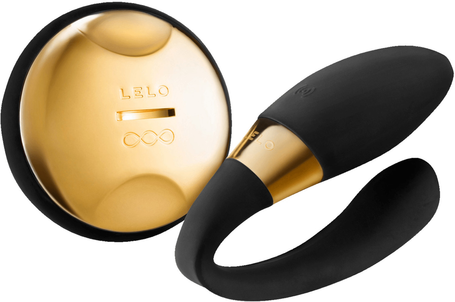 Lelo Tiani 24K Gold obsidienne noir