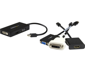 StarTech 3-in-1 Mini DisplayPort auf HDMI / DVI / VGA Adapter desde 31,45 € | Black 2022: Compara precios en idealo