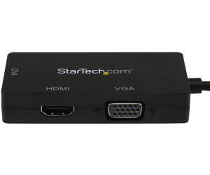 StarTech 3-in-1 Mini DisplayPort auf HDMI / DVI / VGA Adapter