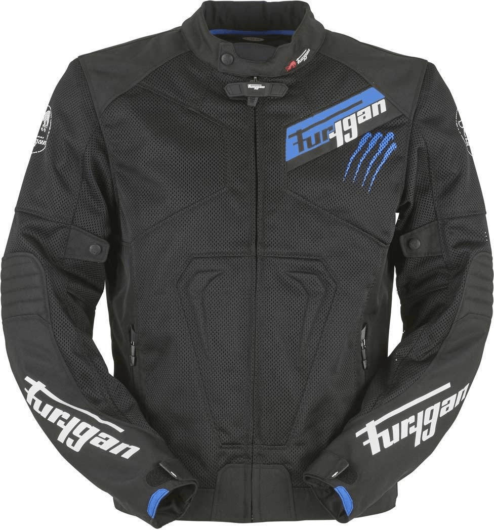 Furygan Blouson Hurricane Vented noir/bleu