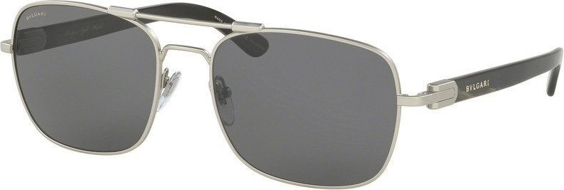 Bulgari BV5039K 200781 (matte silver plated/grey polarized)