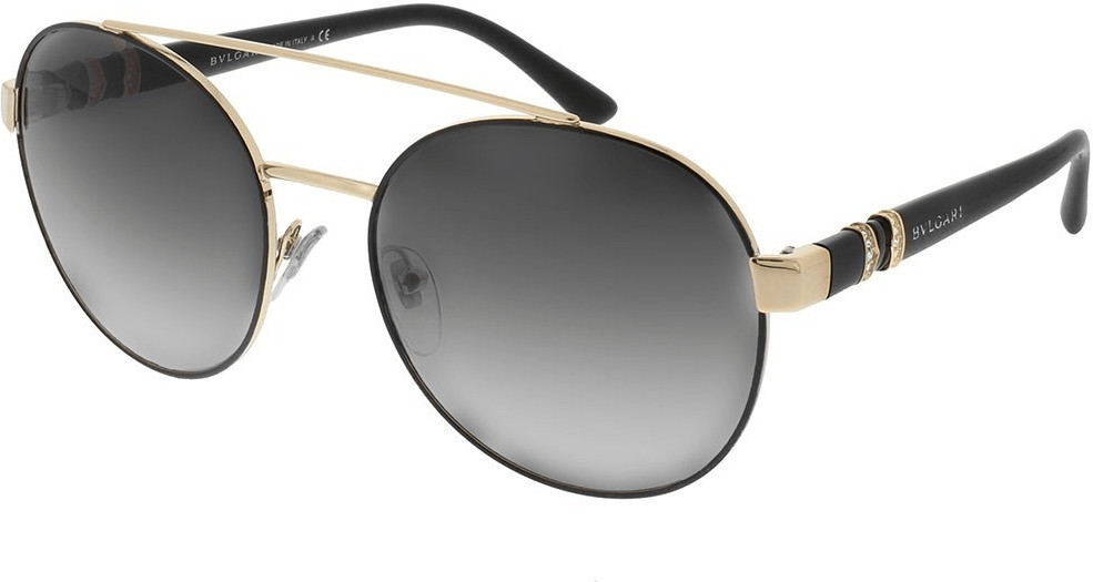 Bulgari BV6085B 20238G (black-pink gold/grey gradient)