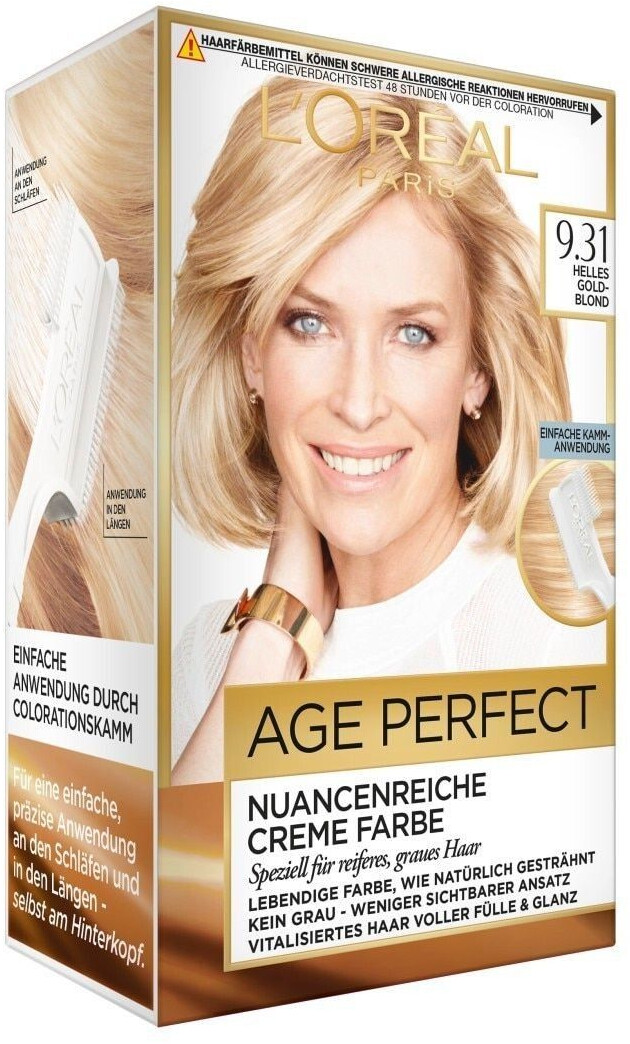 L'Oréal Excellence Age Perfect - 9.31 Light Gold Blonde