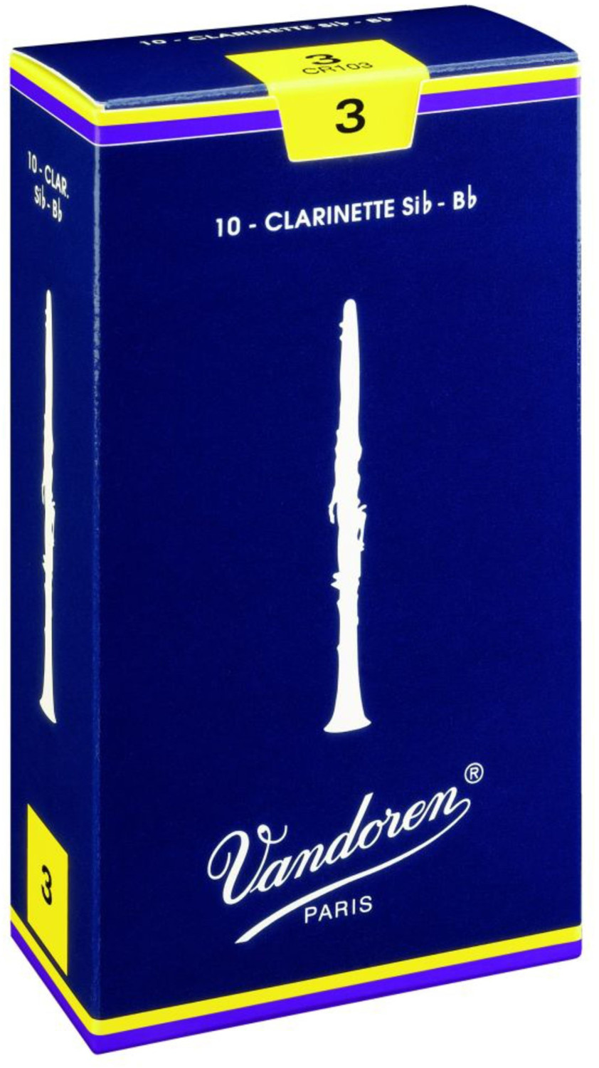 Vandoren Blatt BB-Klarinette Traditional (10 pieces)