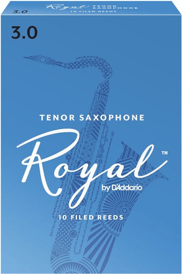 Rico Reeds Tenor Saxophone Reeds Strength 3 (10 pack)