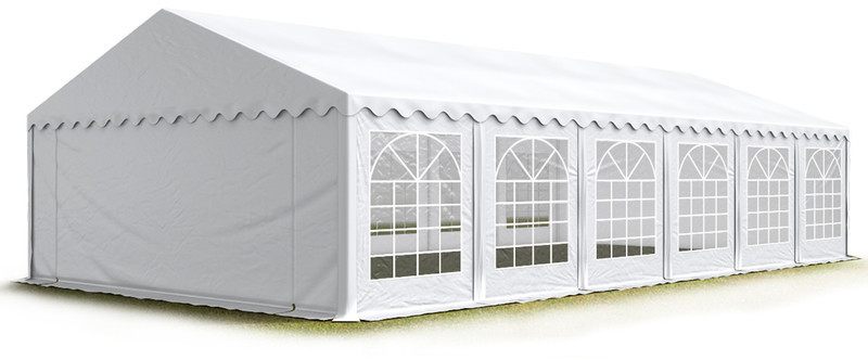 Toolport Tente de réception 6 x 12 m Economy blanc