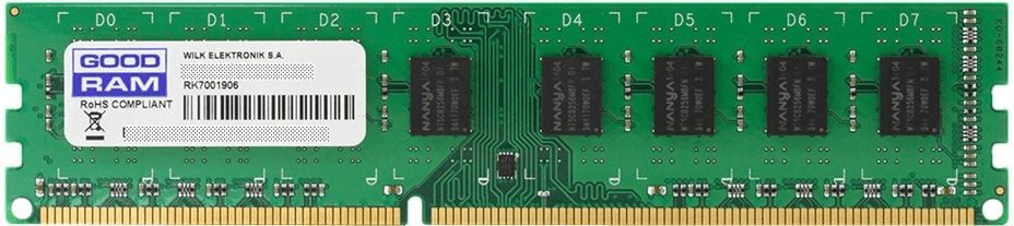 GoodRAM 4 Go DDR3-1333 CL9 (GR1333D364L9S/4G)
