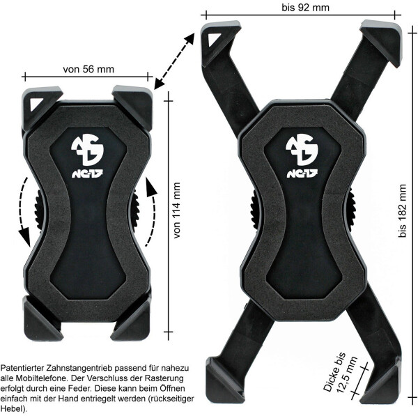NC-17 4081 Connect 3D Universal Halter, Bild 3