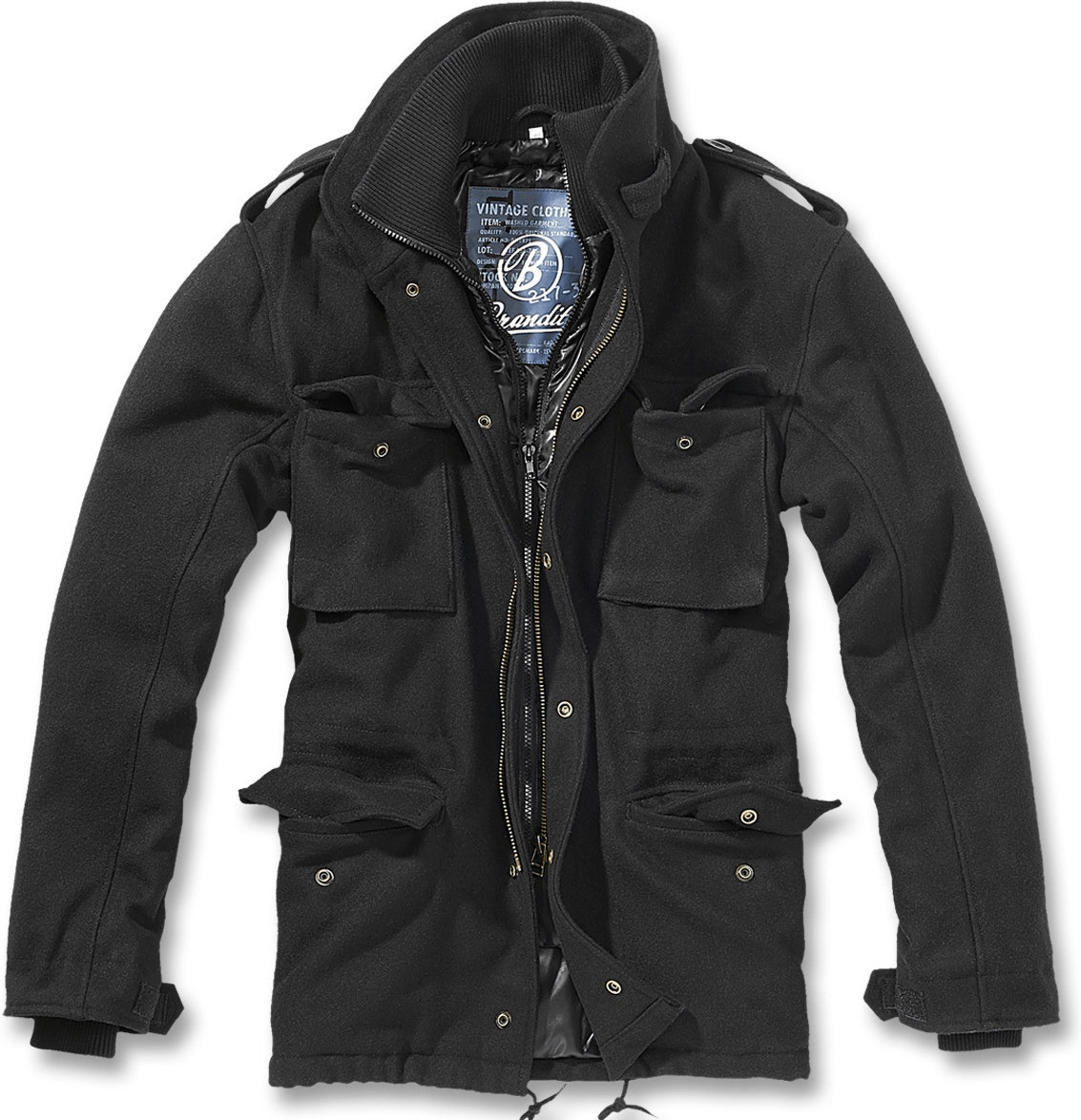 Brandit M-65 Voyager Wool black