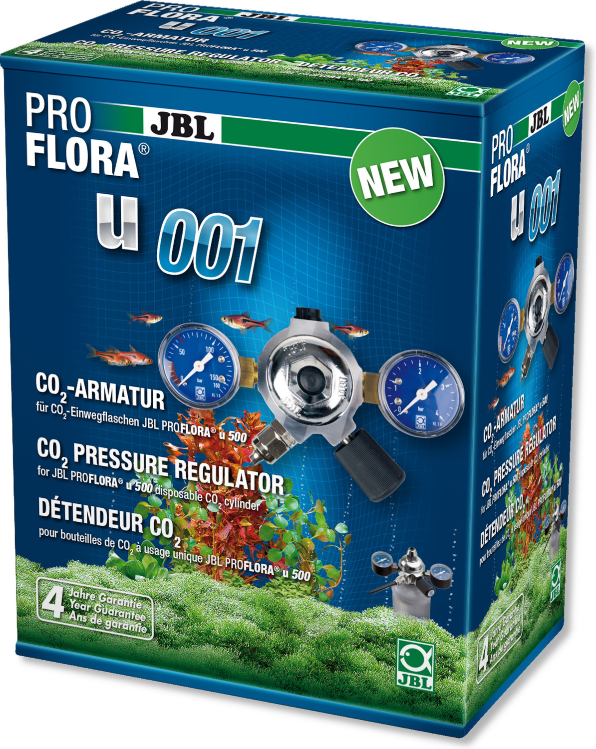 JBL ProFlora u001 C02 Pressure Regulator (6445300)
