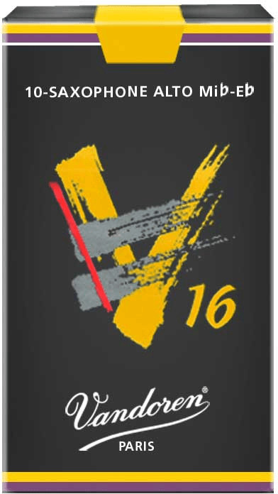Vandoren Reeds V16 Alto Saxophone Strenght 5 (10 pieces)
